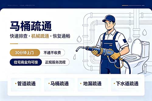 南昌马桶疏通
